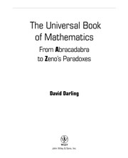 Cover of: The universal book of mathematics: from Abracadabra to Zeno's paradoxes