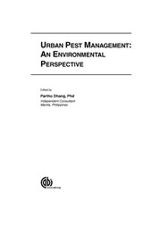 Cover of: Urban pest management | Partho Dhang
