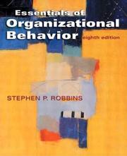 Cover of: Essentials of Organizational Behavior (8th Edition) by Stephen P. Robbins