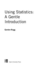 Cover of: Using statistics | Gordon Rugg
