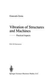 Cover of: Vibration of Structures and Machines | G. Genta