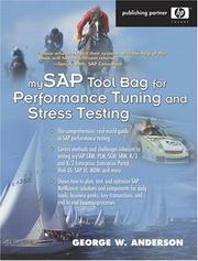 Cover of: mySAP Tool Bag for Performance Tuning and Stress Testing (HP Professional Series)