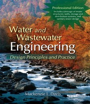Water and wastewater engineering by Mackenzie Leo Davis