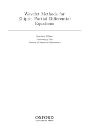 Cover of: Wavelet methods for elliptic partial differential equations | Karsten Urban