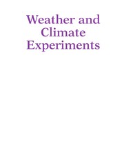 Cover of: Weather and climate experiments | Pam Walker