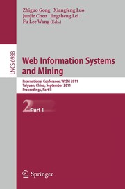 Cover of: Web Information Systems and Mining | Zhiguo Gong