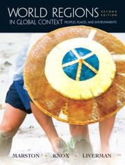 Cover of: World Regions in Global Context by Sallie A. Marston, Paul L. Knox, Diana M. Liverman