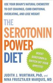 Cover of: The Serotonin Power Diet by Nina Frusztajer Marquis, Judith J. Wurtman