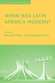 Cover of: When was Latin America modern? | 