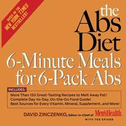 Cover of: The Abs Diet 6-Minute Meals for 6-Pack Abs by David Zinczenko, Ted Spiker