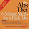 Cover of: The Abs Diet 6-Minute Meals for 6-Pack Abs