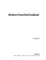 Cover of: Windows PowerShell cookbook | Lee Holmes
