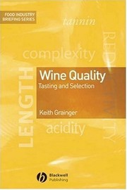 Cover of: Wine Quality | Keith Grainger