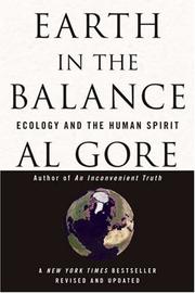 Cover of: Earth in the Balance: Ecology and the Human Spirit