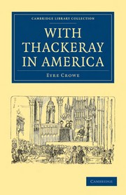 Cover of: With Thackeray in America