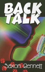 Cover of: Back Talk by Saxon Bennet