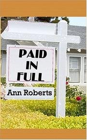 Cover of: Paid in Full by Ann Roberts
