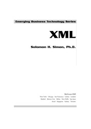 Cover of: XML | Solomon H Simon
