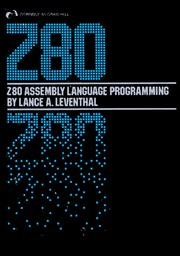 Cover of: Z80, assembly language programming by Lance A. Leventhal