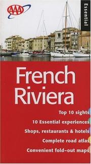 Cover of: French Riviera Essential Guide (Essential French Riviera)