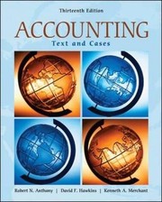Cover of: Accounting: text and cases