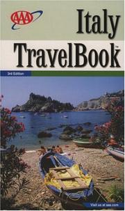 Cover of: Italy Travelbook (Aaa Italy Travelbook) by American Automobile Association