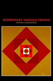 Cover of: Elementary particle physics.