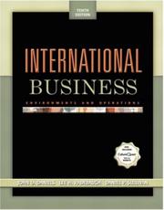 International business by John D. Daniels, Lee H. Radebaugh, Daniel P. Sullivan, John Daniels, Daniel Sullivan
