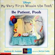 Cover of: Be patient, Pooh | Kathleen Weidner Zoehfeld