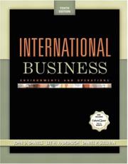 Cover of: International Business by John D. Daniels, Lee H. Radebaugh, Daniel P. Sullivan