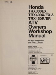 honda-trx300ex-trx400xex-and-trx450rer-atv-owners-workshop-manual-cover