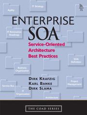 Cover of: Enterprise SOA: Service-Oriented Architecture Best Practices (The Coad Series)