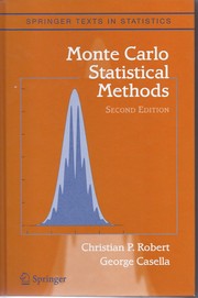 Cover of: Monte Carlo Statistical Methods