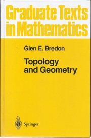 Cover of: Topology and Geometry | 