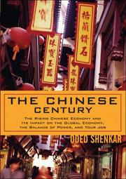 The Chinese Century by Oded Shenkar