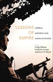 Cover of: Lessons of Empire by 