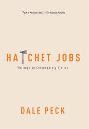 Cover of: Hatchet Jobs: Writings on Contemporary Fiction