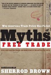 Cover of: Myths of Free Trade by Sherrod Brown