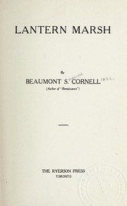 Cover of: Lantern Marsh | Beaumont Sandfield Cornell