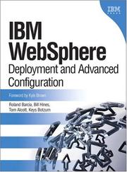Cover of: IBM WebSphere: Deployment and Advanced Configuration