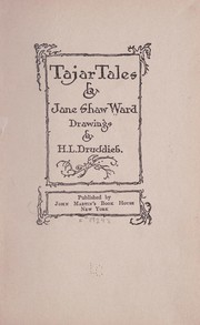 Cover of: Tajar tales | Jane Shaw Ward