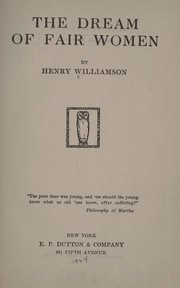 Cover of: The dream of fair women by Henry Williamson