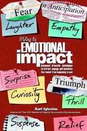 Cover of: Writing for Emotional Impact