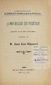 Cover of: !4.000 reales sin puertas! by Juan José Chazarri