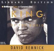 Cover of: King of the World by David Remnick