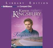 Forgiven (Firstborn) by Karen Kingsbury