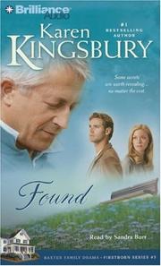 Cover of: Found (Firstborn Series #3) by Karen Kingsbury