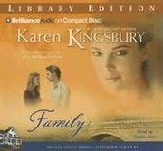 Cover of: Family (Firstborn) by Karen Kingsbury