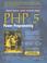 Cover of: PHP 5 power programming