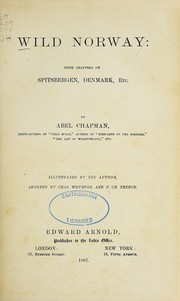 Cover of: Wild Norway by Abel Chapman